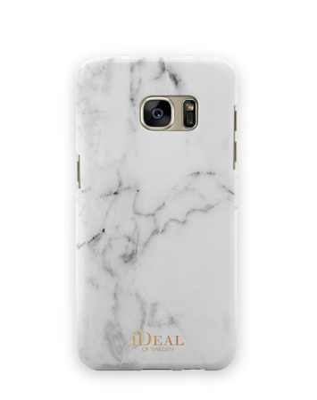 Fashion Case Galaxy S7 Edge White Marble