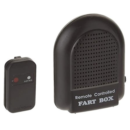 IC 2:a Tricky Toys Fjernbetjening Pruttekasse Simuleret Pruttelud