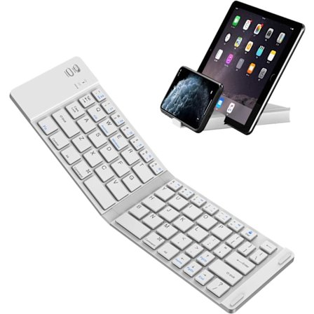 Hopfällbart Bluetooth trådlöst tangentbord Slim Pocket Portable Travel