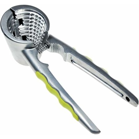 Nøddeknækker med skridsikkert silikonehåndtag til pekannødder, valnødder, mandler, hasselnødder og pistacienødder