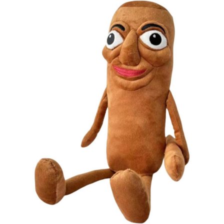 AI-Skapad Italiensk Brainrot Djurplysch, 37 cm Brainrot Evolution Plyschleksak - Mjuk, Samlarobjekt, Memetisk Heminredning (Tung Tung Tung Sahur)