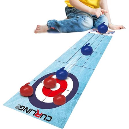 Bordcurling - Curlingbordspillsett for voksne - Bordplate Fu