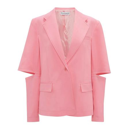 Jw Anderson - Blazer - Rosa - Dam - Storlek: 2xs, Dam, Storlek: 2XS