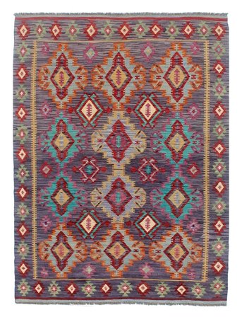 Kilim Afghan Old Style Rug Hand Woven 175X250 Afghanistan