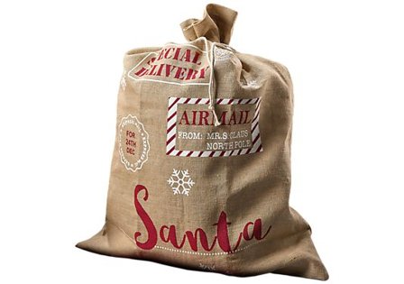 Sekk 80X100CM Brun Jute