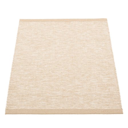 Pappelina Sam gulvtæppe 90x70 cm, beige/vanilla | KitchenOne