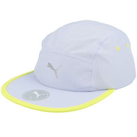 Puma - Grå 5panel Keps - Essential Running Cap Blue 5-Panel @ Hatstore