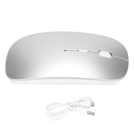 Trådlös mus ultratunn tyst laddningsbar bärbar dator surfplatta dator kontor trådlösa möss