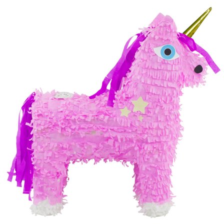 Lyserød Unicorn Pinata