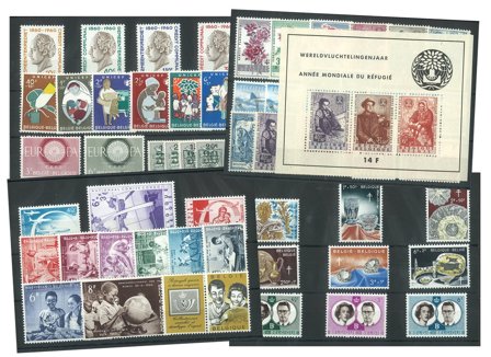 Belgien - Komplet årgang 1960 - Postfrisk