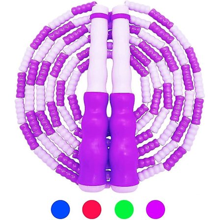 Hoppetov til Børn, Bløde Perle Segmenter Springtov, Tangle-fri Justerbar Tangle