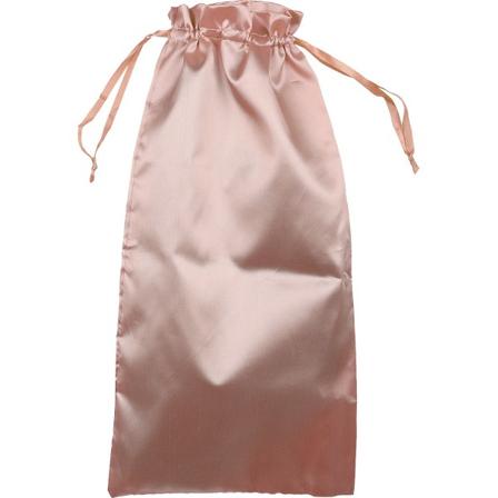 Satin förvaringspåse, 45 x 19.5 cm Champagne