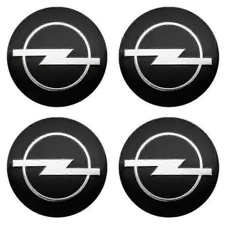4 stk. 56mm 60mm Bilskjolde Hjulcenter Navkapsel Klistermærker Auto Fælgdæksel Til Opel Astra J H G K Insignia Corsa C Vectra Tilbehør