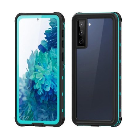 Fitup Vattentätt Fodral för Samsung Galaxy S21 Ultra 5G+ Inbyggt skärmskydd