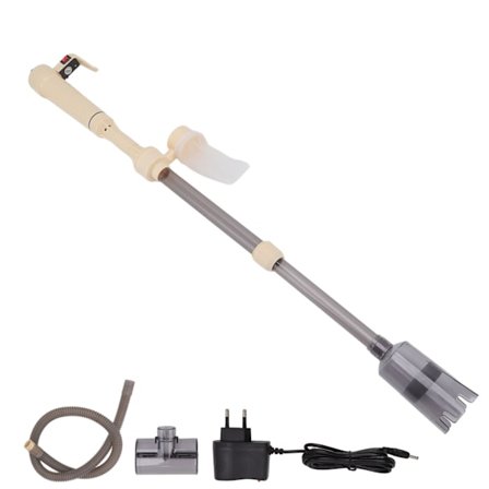 Akvarium Elektrisk Grusrenser Vandskifter Udtrækkelig Akvarium EU Stik 100 240V
