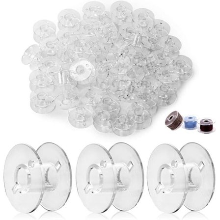 100 stk. symaskine spoler, symaskine spoler, plastik spoler, symaskine spoler til Brother Singer Kenmore Janome de fleste symaskiner