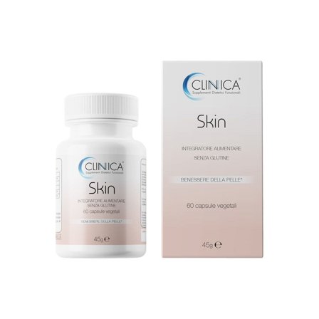 Clinica Skin - pelle - 60 capsule vegetali = 1 mese di