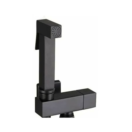 Toalett Sprayer Kit, Svart Mässing Hand Bidet Sprayer Bidet Sprayer Väggmonterad