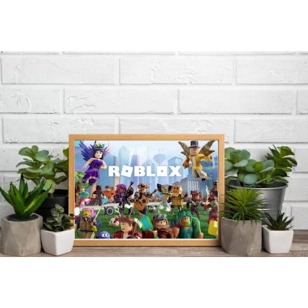Barnrum Roblox Affisch 50×70 CM