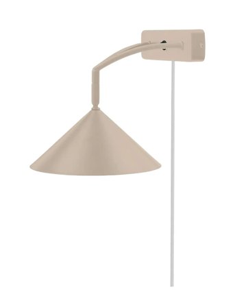 Globen Lighting Wall Lamp Curve - Beige - Ø 20 CM