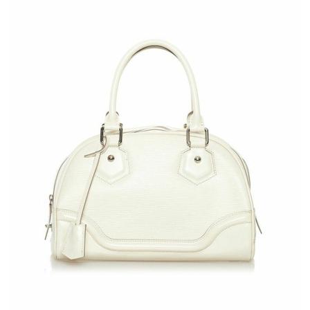 Louis Vuitton Vintage, Epi Bowling Montaigne Wit, Dames, Maat:ONE Size