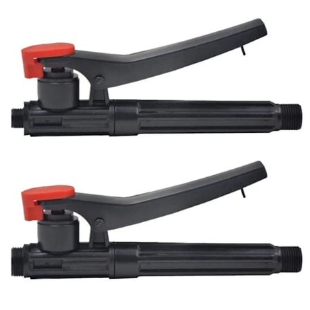 2-pak Aftrækkerhåndtag til Tryksprøjte – Reservedele til Ukrudtsbekæmpelse i Have og Husholdning_OF