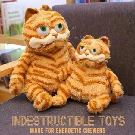 Garfield Kosedyr Plysjleker - for Barn Småbarn Leker Gutter Jenter og Fans Bursdagsfest, 100% Ny B