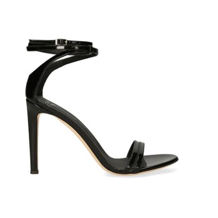 Giuseppe Zanotti, Sandals Czarny, Kobieta, Rozmiar: 40 EU