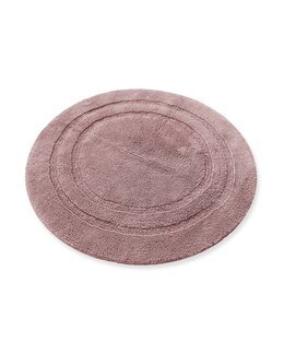 Baderomsmatte Turin rund Gammelrosa