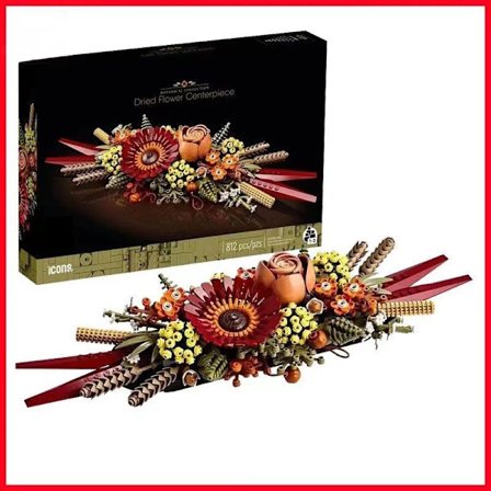 Yhteensopiva LEGO Eternal Flower Bouquet -rakennuspalikoiden kanssa, Ystävänpäivälahja - Ikuiset kukat