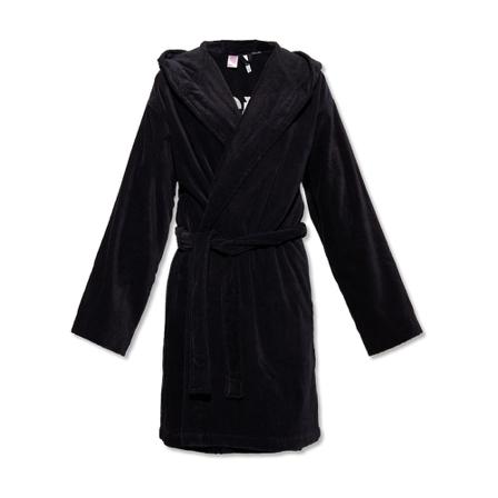 Y-3, Bathrobe with logo Czarny, Kobieta, Rozmiar: S