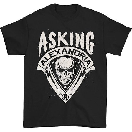 Frågar Alexandria Skull Shield T-shirt