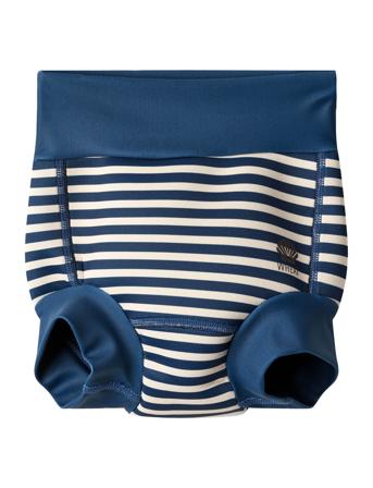 Neoprene Swim Pants Swimwear Nappie Briefs Blue Wheat