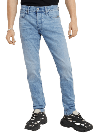 G-Star 3301 Slim Jeans Herr Blå 3132