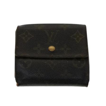 Louis Vuitton Vintage, Pre-owned Canvas Wallet Bruin, Dames, Maat:ONE Size