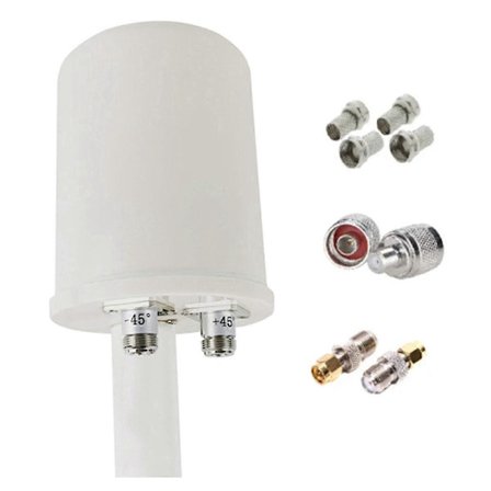 2X32DBi 5G Mimo Antenne Feed 1700-4000MHz 2G 3G 4G 5G LTE Udendørs Antenne Feed Ekstern Antenne