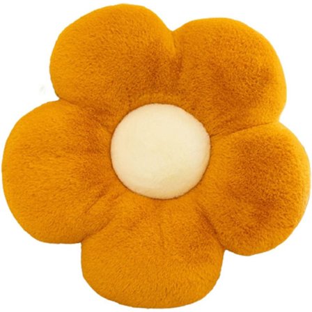Plush pute i blomsterform, blomsterformet pute, gulvmatte, ZQKLA