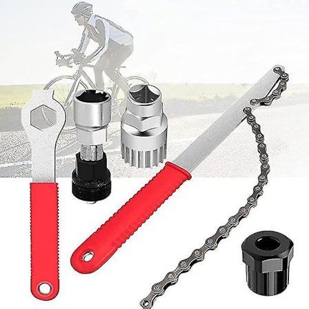 Verktøy for å fjerne sykkelkjede Kassett låsering Sykkel svinghjul fjerner