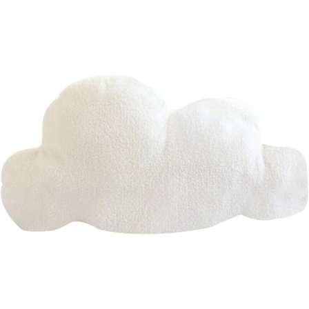 Molnkudde, söt kudde molnformad kudde, mjuk plyschfylld