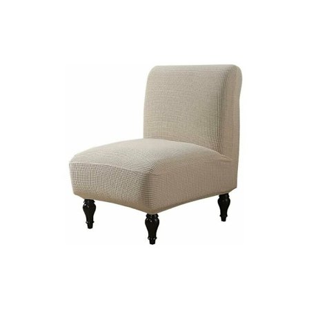 1-sits stolsöverdrag utan armstöd Stretch fåtöljöverdrag Fåtöljöverdrag Stolsöverdrag utan armstöd Stretch, Beige