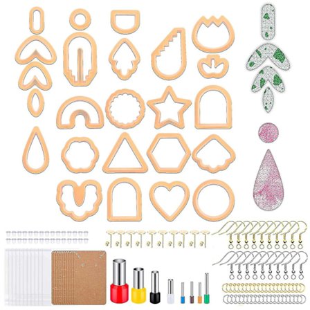 142 stk Polymer Clay Cutter Ørehooks DIY Form