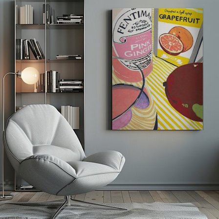 Fentimans Pink Ginger Canvastavla 50x70 cm