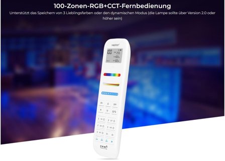 SYNERGY 21 LED Fernbedienung RGB-WW (RGB-CCT) 100 Zonen *Milight/Miboxer*