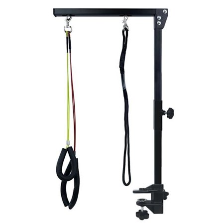 LILIIN Kæledyrspleje Messing med Højdejusterbar Klemme til Hunde, Hvalpe og Katte