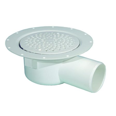 Purus Ymer 75 Golvbrunn 150 mm, med sidoutlopp, Inomhusavlopp