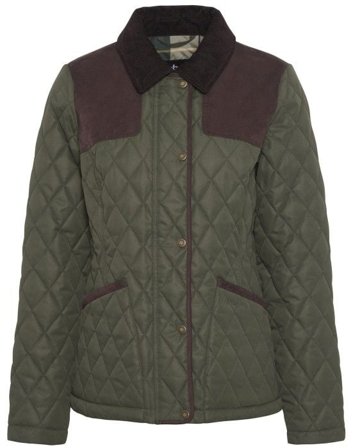 Barbour W's Keeper Wear Quilt Olive