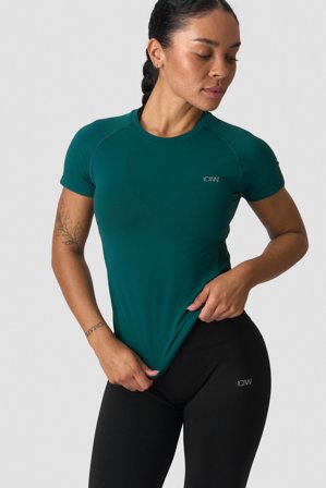 Define Seamless T-shirt Petrol Green
