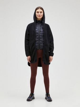 Pile Long Zip Femme