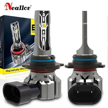 2x Hir2 9012 Canbus Ingen Feil H11 H8 Led Hvite Led Tåkelys H4 Led Pære Bil Kjørelys