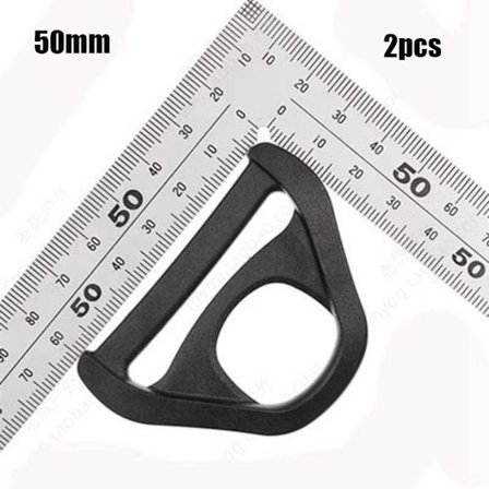 2kpl Nauhahihna Solki Liukukiinnike 50MM